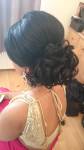 Side Curly Bun