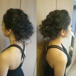 Curly Red carpet inspired updo
